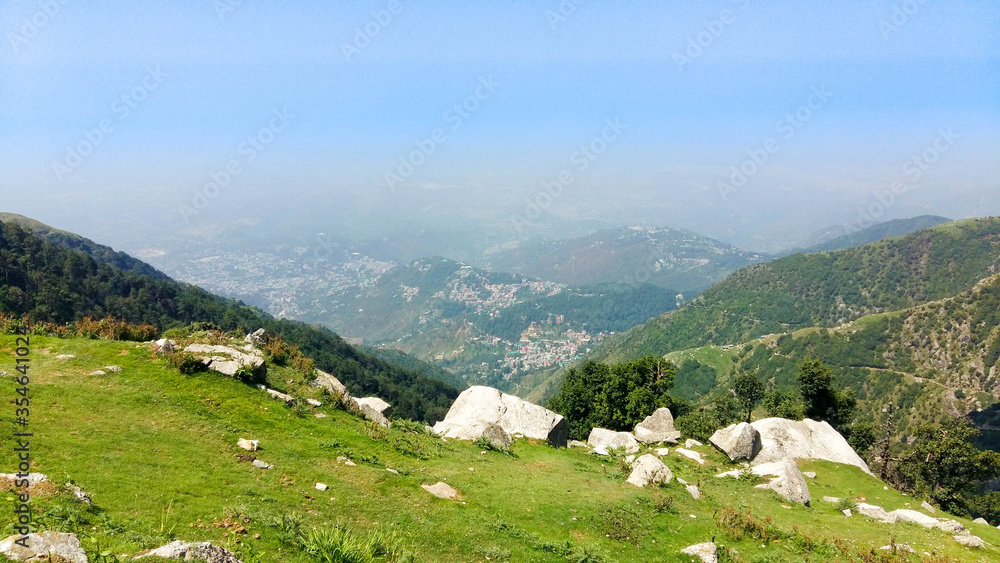 Naklejka premium Triund mountain