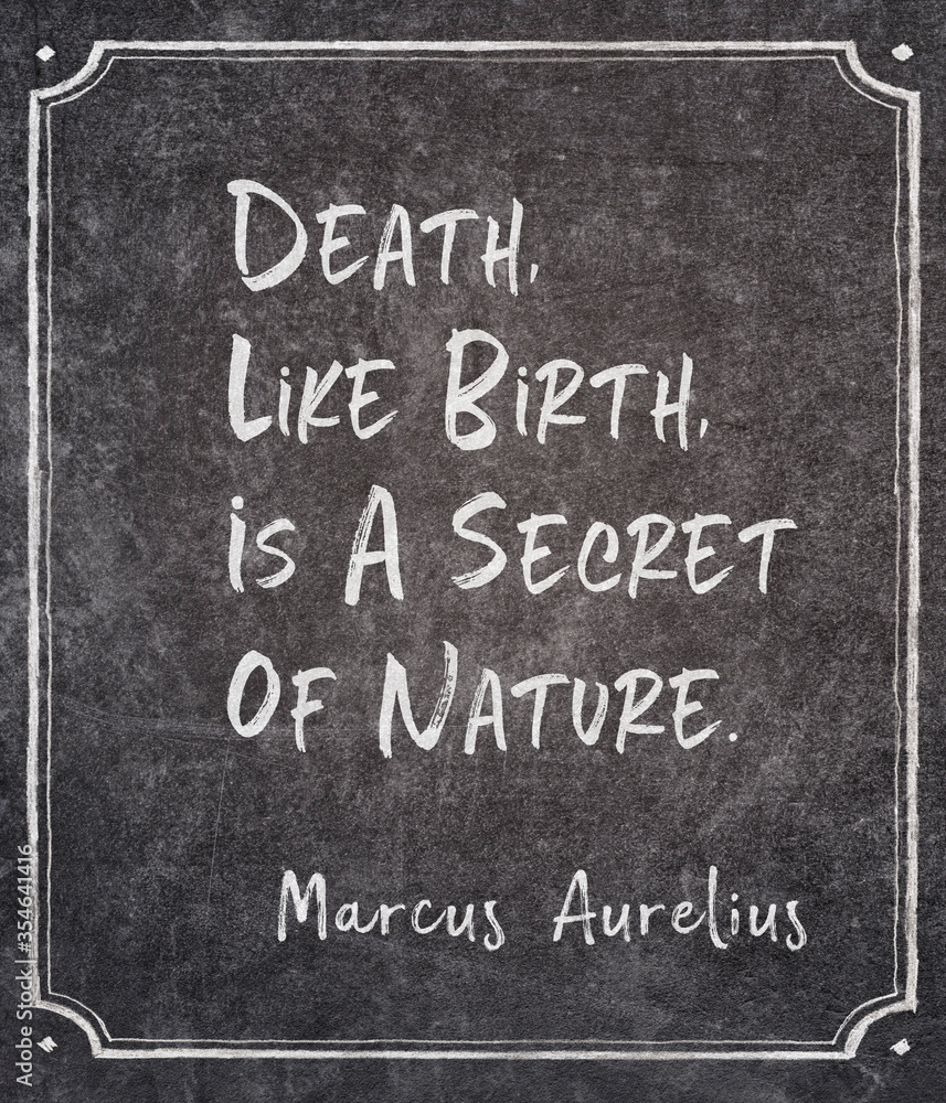 like birth Aurelius quote