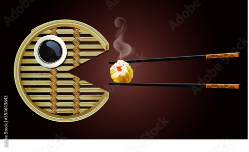 food, cake, plate, coffee, meal, breakfast, dessert, white, gourmet, delicious, dish, cup, dinner, sushi, table, sweet, fresh, cream, healthy, drink, tasty, cheese, lunch, japanese, diet, bamboo, stea