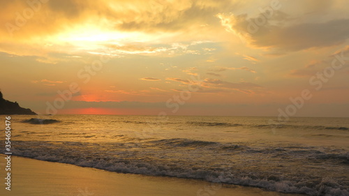 sunset on the beach © Aitana