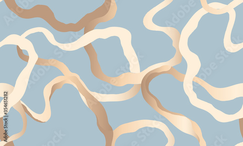 Hand drawn abstract pattern. Creative collage contemporary seamless pattern. Fashionable template for design.