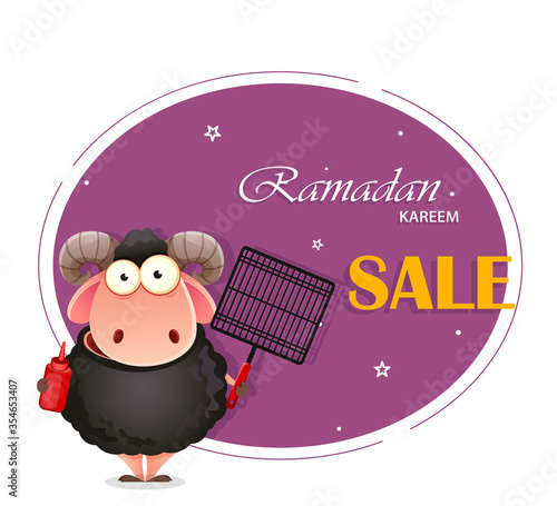 Eid al-Adha Mubarak. Traditional Muslim holiday