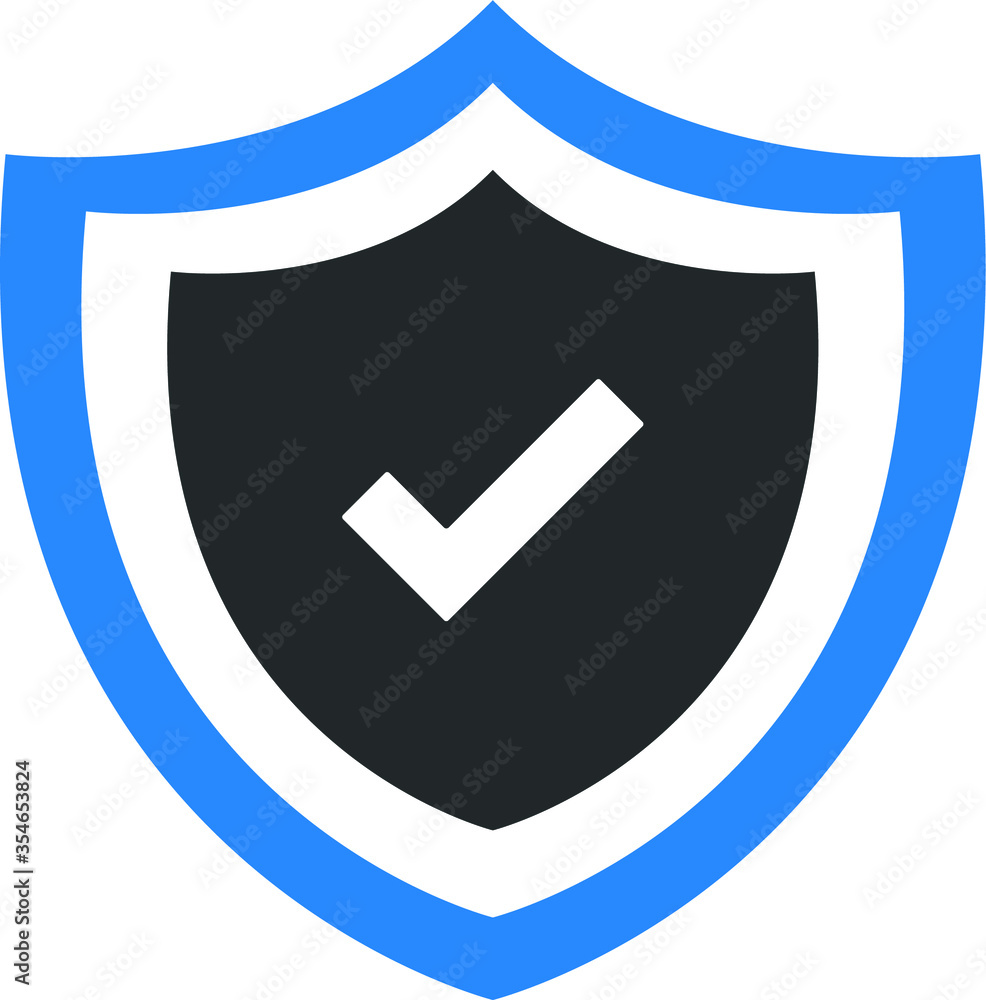 blue shield icon blue shield icon
