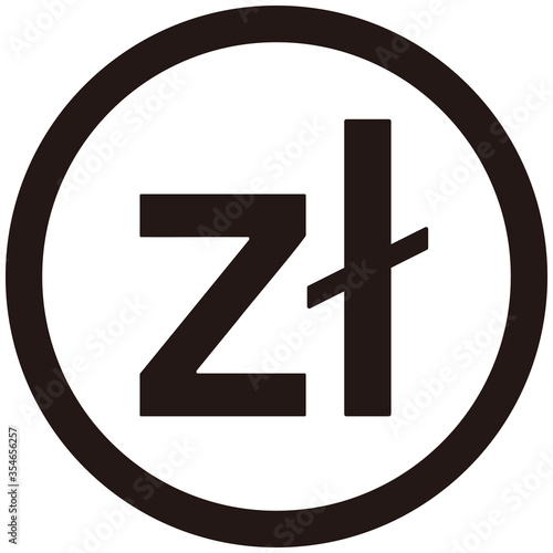 The Złoty currency symbol