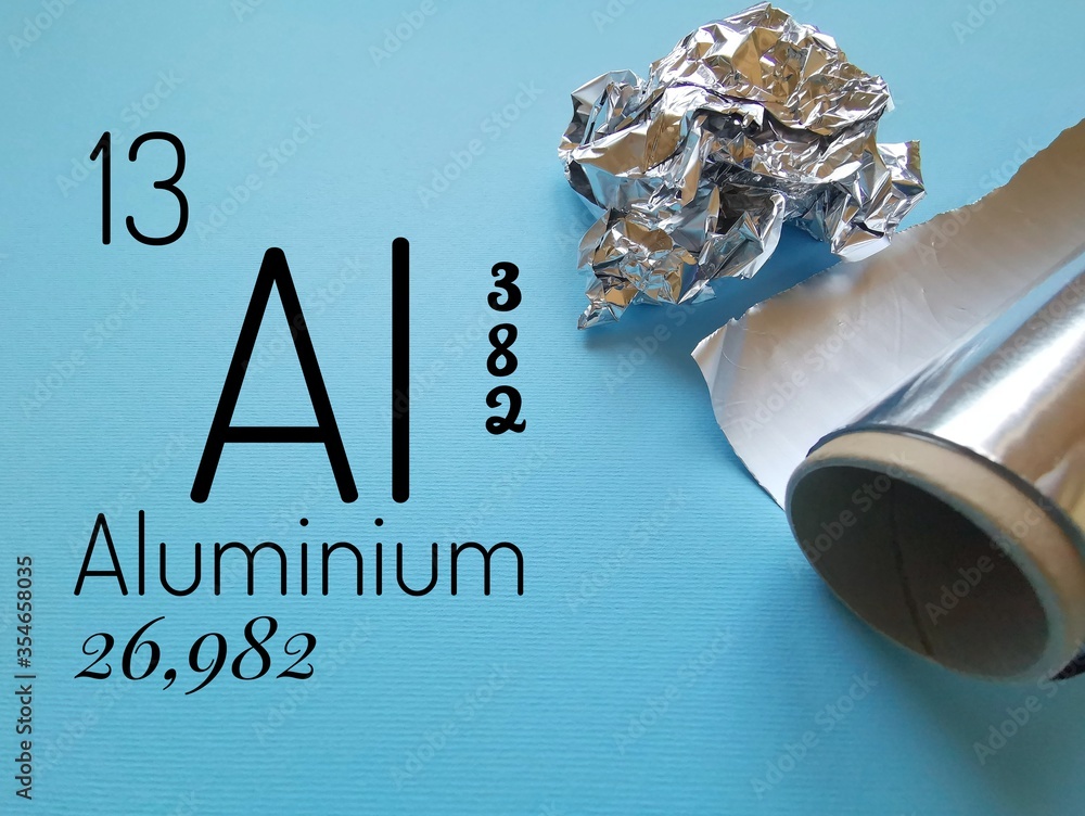 Aluminum is a chemical element with the symbol Al and atomic number 13