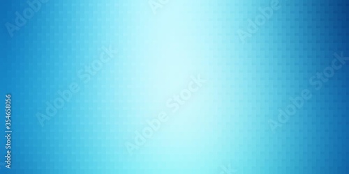 Light BLUE vector layout with lines, rectangles. Illustration with a set of gradient rectangles. Design for your business promotion.