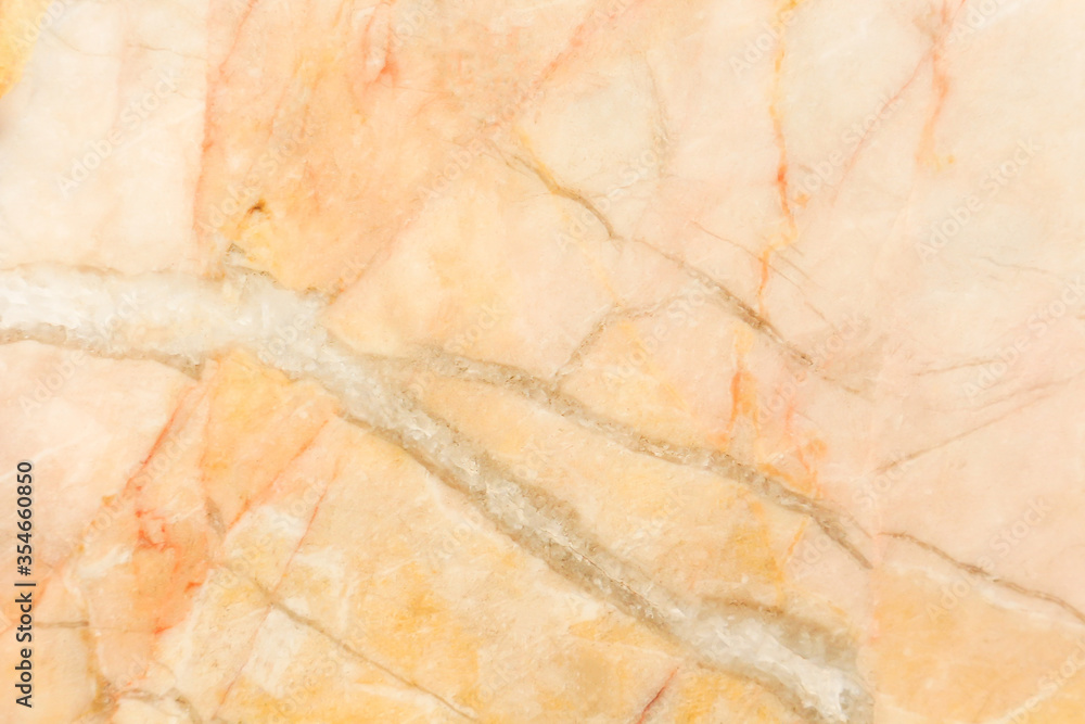 Orange marble texture background pattern with high resolution.