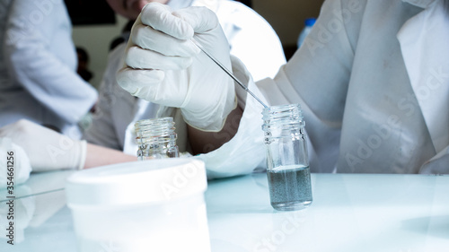 Canvastavla Petite Chimie