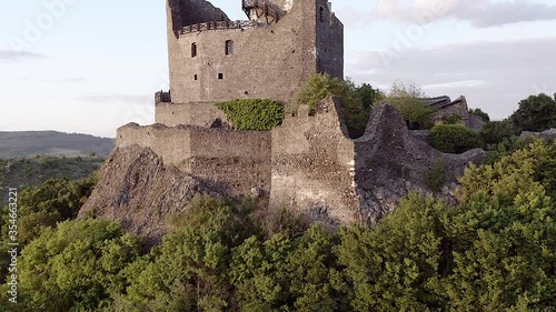 Amazing video about the castle of Holloko in Hungary. Historical medival ruin what a part of UNESCO world heritage. Built in late of 13th century. Destroyed in 1711 Famous popular tourist attraction photo