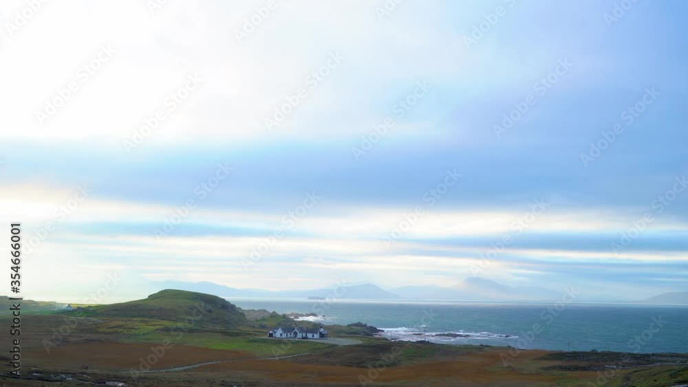 Malin Head in Donegal on the Inishowen Peninsula of Ireland is seen. Malin Head in Donegal on the Inishowen Peninsula of Ireland is seen.