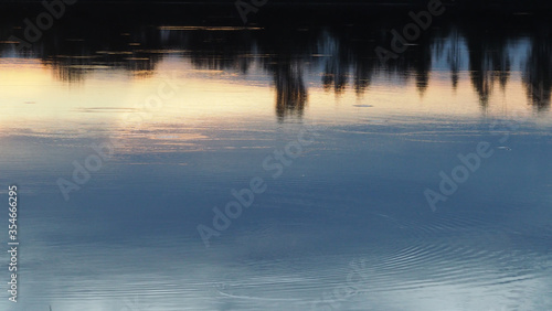 An image of a beautiful river background Abstract landscape