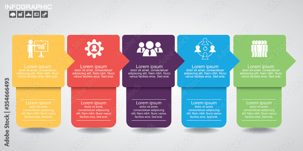 Timeline infographics, elements and icons. Vector Timeline infographics, elements and icons. Vector