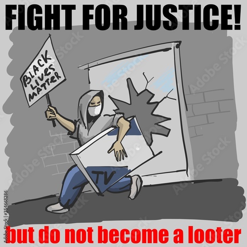 poster rally against police brutality