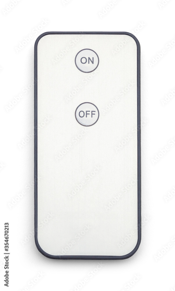 On Off Remote Top View On Off Remote Top View