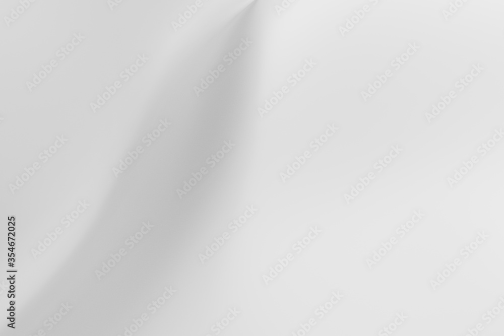 3d Rendering abstract white and gray curve Background 3d Rendering abstract white and gray curve Background
