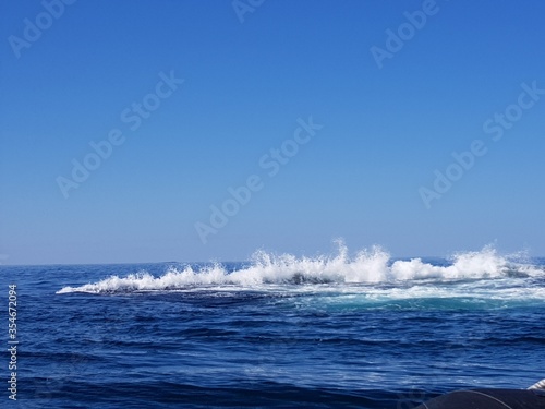wave breaking on underwater reef in nordland, outside the island of Heroy © Arcticphotoworks