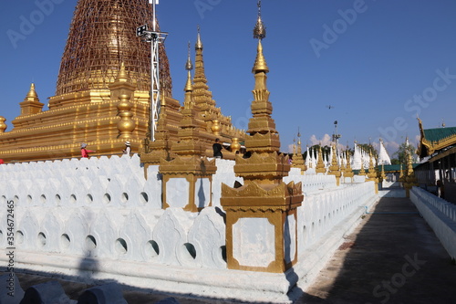 Pagode Sandamuni à Mandalay, Myanmar	 photo