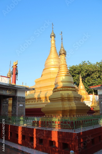 Temple de la colline de Mandalay, Myanmar