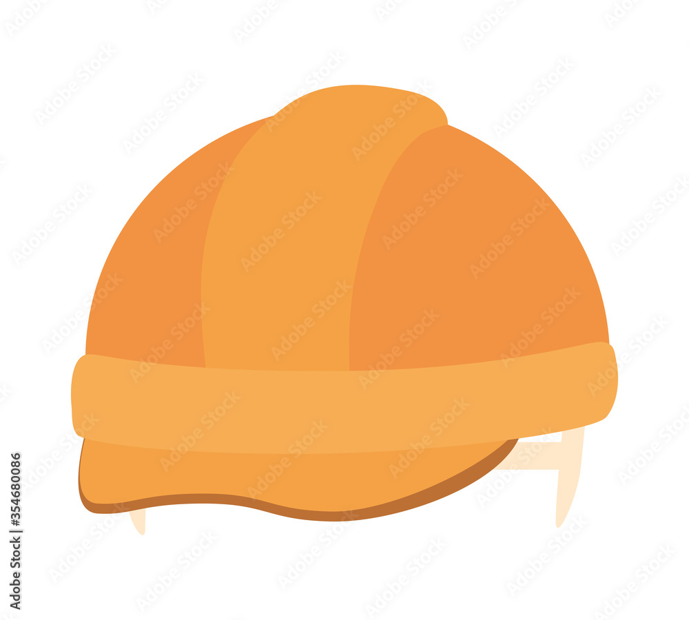 Isolated construction helmet vector design Isolated construction helmet vector design