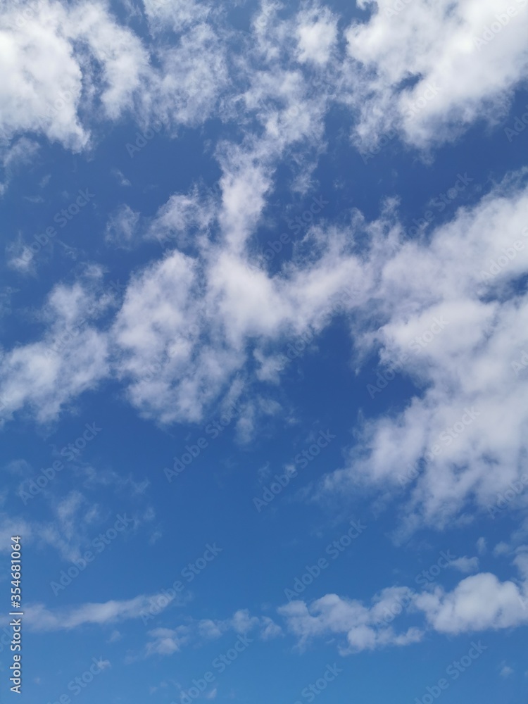 Fototapeta premium blue sky with clouds