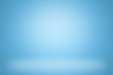 blue gradient abstract studio background