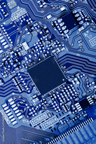 Electronic circuit board part of electronic machine component concept technology of computer circuit hardware	
