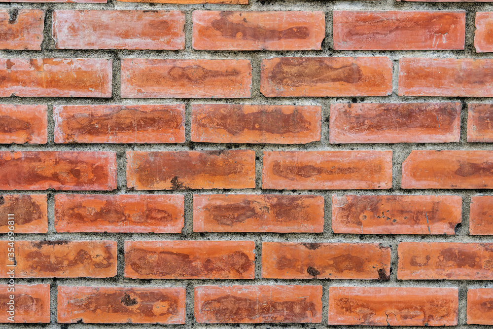 Red brick wall texture background, old brick pattern Red brick wall texture background, old brick pattern
