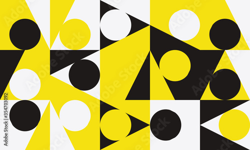 Geometric Abstract Vector Elements Design