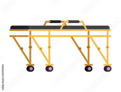 Isolated stretcher icon vector design