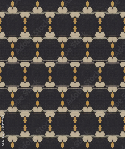 seamless geometric retro futuristic pattern