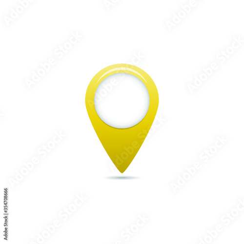 Free Download Location icon vector. Pin sign Isolated on white background. Navigation map, gps, direction, place, compass, contact, search concept. Flat style for graphic design, logo, Web, UI, mobile upp, EPS10. - GFXLoad