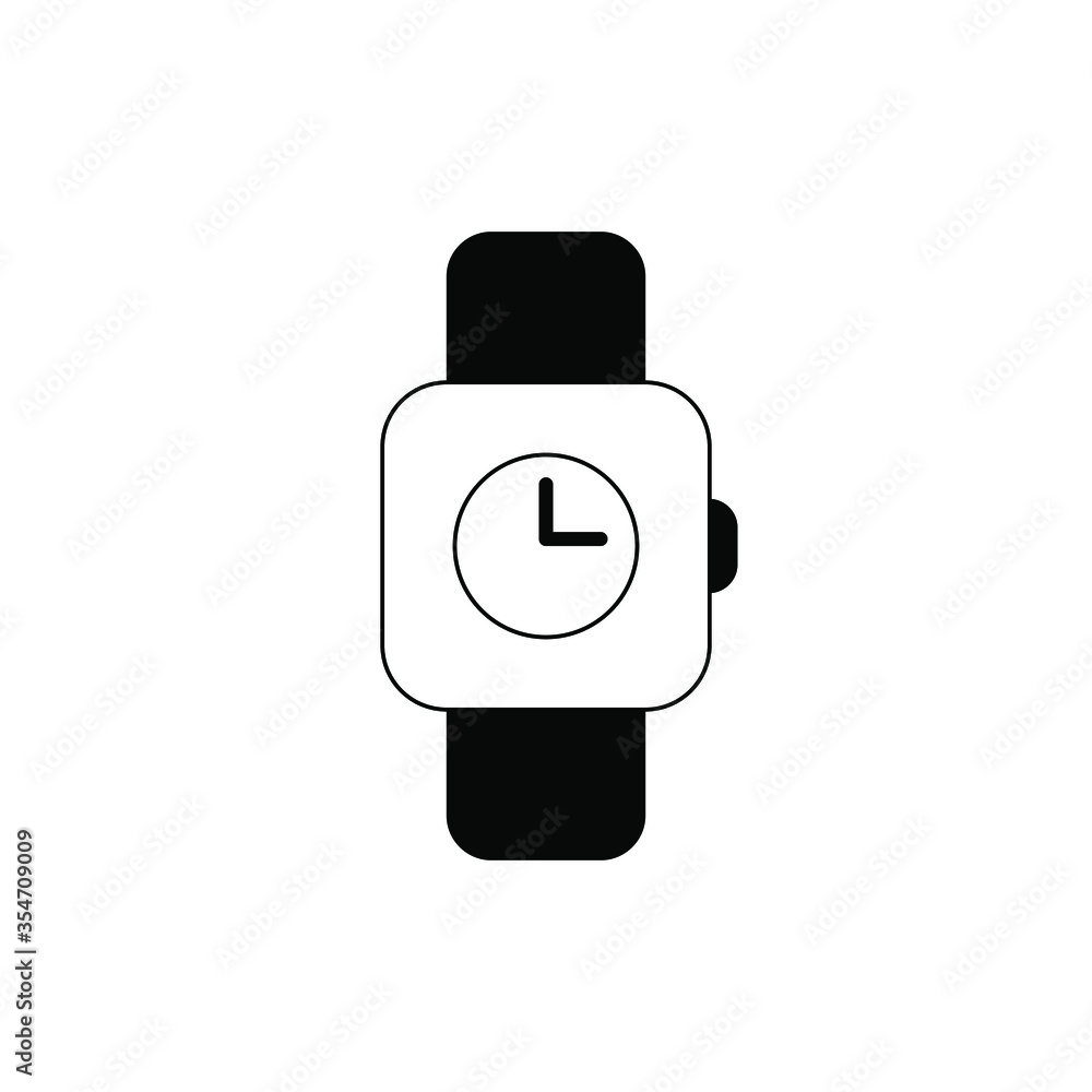 smart watch modern icon style