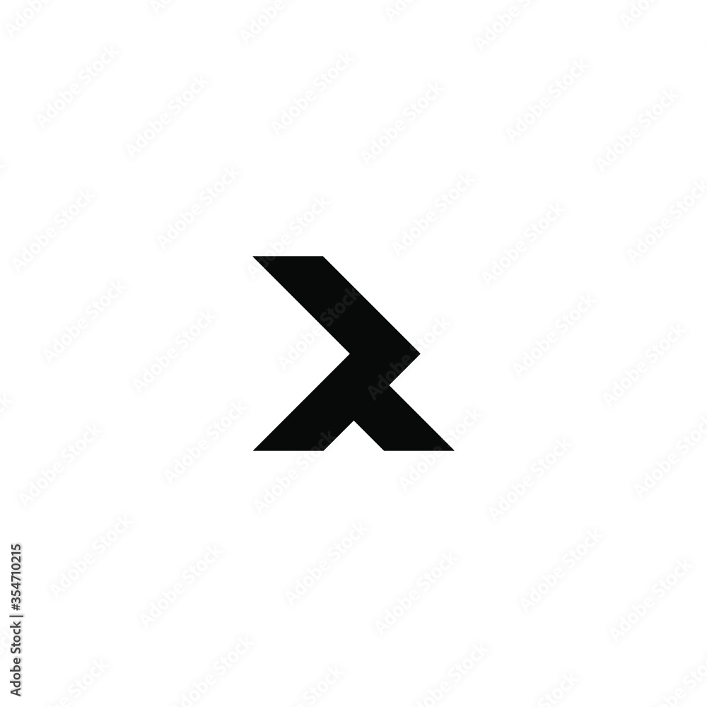 R logo house vector symbol R logo house vector symbol