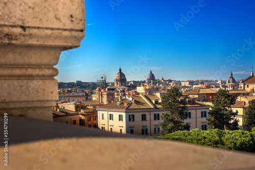 Piazza Venezia, view from Vittorio Emanuele II Monument, Rome