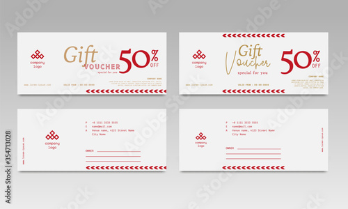 Simple Elegant Gift Voucher Sale 