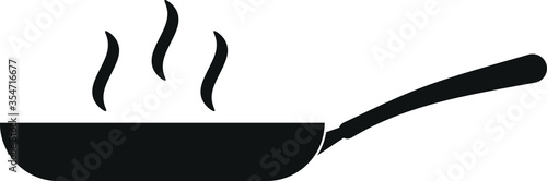 cooking icon. cooking fry pan icon