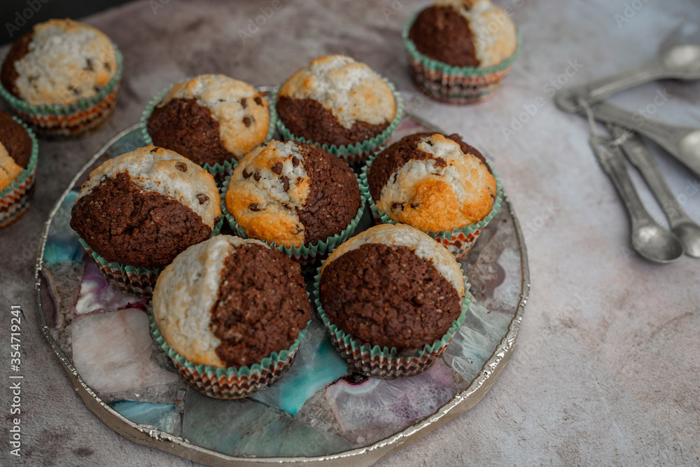 Chocolate Vanilla Cupcakes Chocolate Vanilla Cupcakes