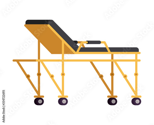 Isolated stretcher icon vector design