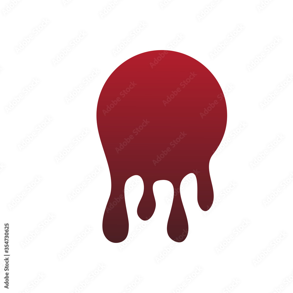 Dripping oil blob. Drip drop paint or sauce stain drip. Black drippings sauces current round spots, ink paint leak or liquid chocolate vector isolated icon Dripping oil blob. Drip drop paint or sauce stain drip. Black drippings sauces current round spots, ink paint leak or liquid chocolate vector isolated icon