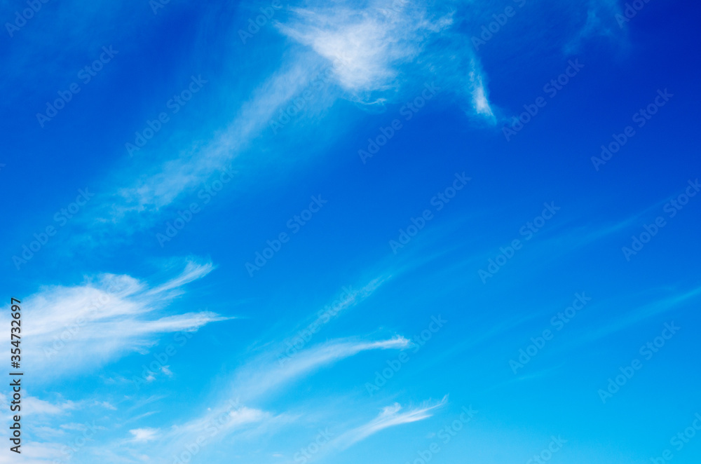 White clouds in blue sky. White clouds in blue sky.