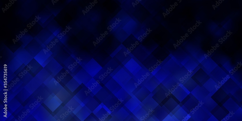 Dark BLUE vector background with rectangles. Dark BLUE vector background with rectangles.