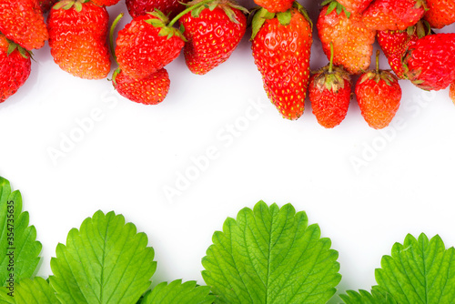 sweet strawberries. strawberries close-up. 