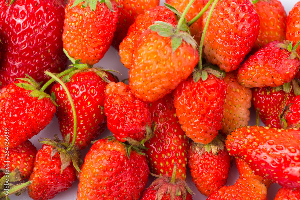 sweet strawberries. strawberries close-up. sweet strawberries. strawberries close-up.