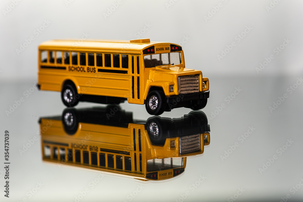 Flat nose school bus toy sale