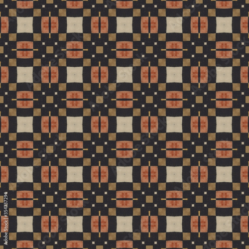 seamless geometric pattern with squares