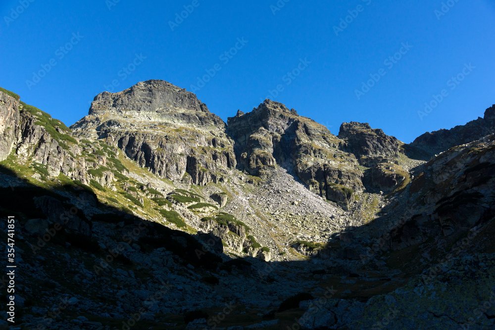 Fototapeta premium Landscape near Malyovitsa peak, Rila Mountain, Bulgaria