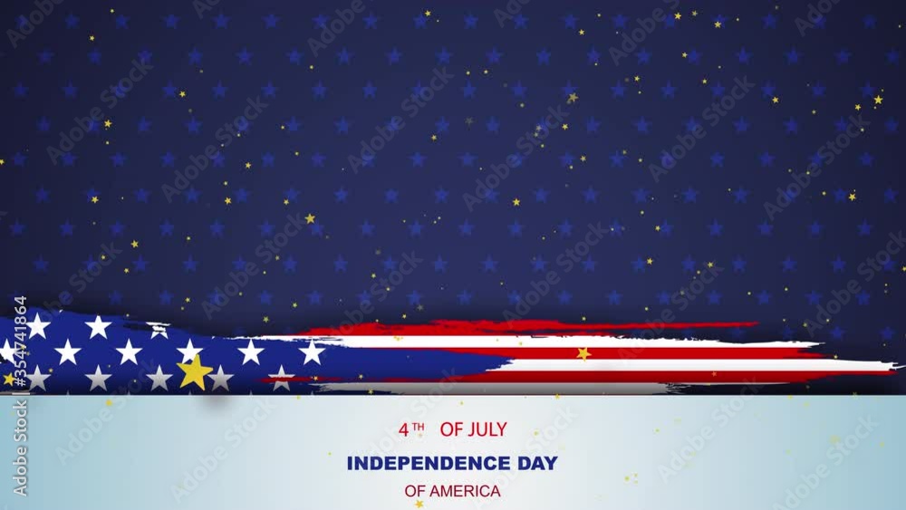 USA American wave flag Happy 4th of July background.Independence day ...