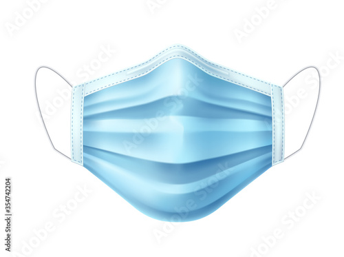 vector 3d facial mask air respirator infection