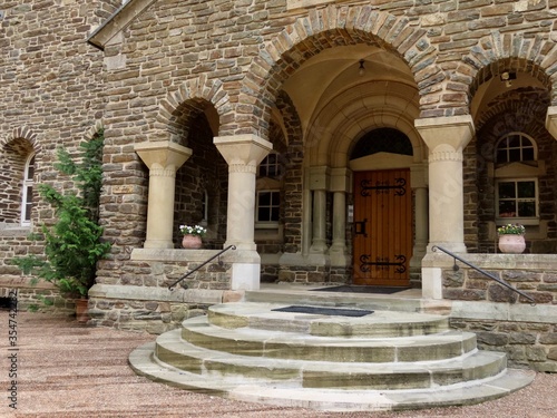 Entrance in Clervaux Abbey