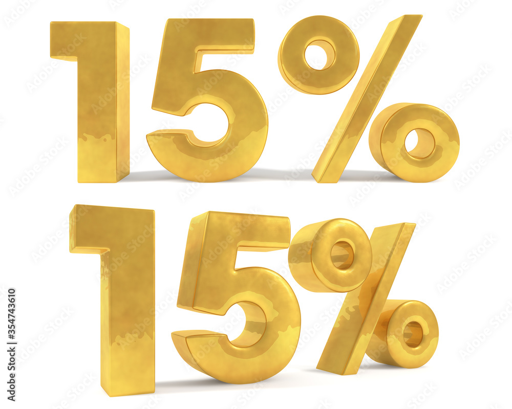15 % percent discount gold 15 % percent discount gold